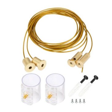 Подвес для гибкого неона MOONLIGHT-HR-LIFT-SIDE-VR-D25 Gold 048374