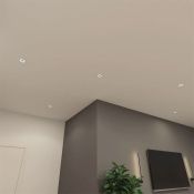Встраиваемый светильник   7W Белый теплый DENKIRS RANUM DK2700-WH 220V IP20 круглый белый
