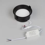 Встраиваемый светильник  16W Белый дневной 035614(1) MS-BREEZE-BUILT-R125 230V IP20 круглый черный металл