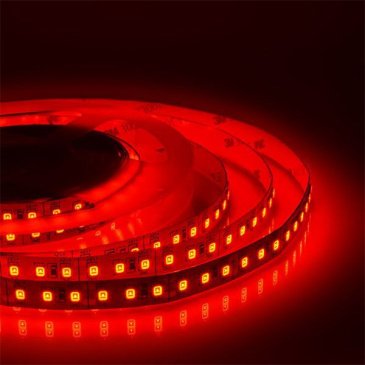 Светодиодная лента Красный 2835 12V  20W/m 120Led/метр 00-104 PRO 10мм IP20