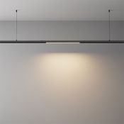 Светильник 12W Белый теплый C147CL-L500-12W3K-B Базис / Basis Shelf 3000К чёрный