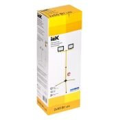 прожектор Белый 100W СДО 06-2x50Ш штатив LPDO606-2X050-65-K02 IP65 220В черный