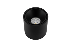 Накладной светильник  20W Белый теплый 005242 FA GW-8701-20-BL-WW 220V цилиндр черный матовый