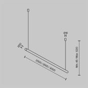 Подвес для опорного стержня Parity TRA130SWK-B черный