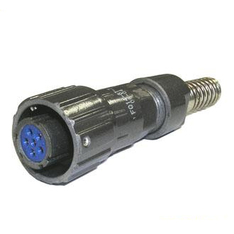 Вилка FQ14-6pin TK-8 кабельная