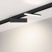 Трековый светильник   6W Белый дневной MAG-FLAT-FOLD-25-S200 100deg 24V на магнитный шинопровод черный 034234
