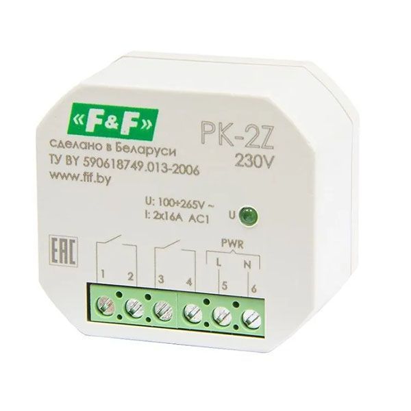 Электромагнитное (промежуточное) реле PK-2Z-230 230V EA06.001.049