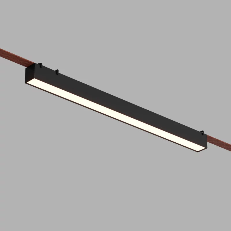 Трековый светильник  24W Белый дневной BELTY LINEAR DK5576-BK IP20 на шинопровод черный