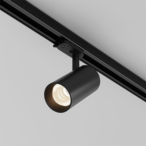 Трековый светильник 20W Белый теплый - белый дневной TR197-3-20WCCT-M-B Фокус / Focus Led Trinity IP20 чёрный