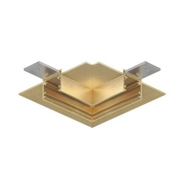 Соединитель для однофазного шинопровода SHINE HIDE TR5705-SB угловой латунь