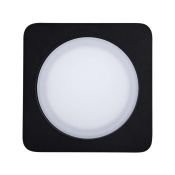 Встраиваемый светильник   5W Белый теплый  022555 LTD-80x80SOL-BK-5W 3000K 220V IP44 квадратный черный