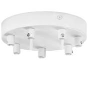 Люстра подвесная Lightstar без лампы 761076 ACROBATA 7х40W E14 белый