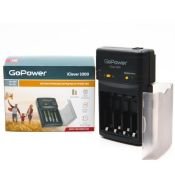 зарядное устройство GoPower iClever1000 Ni-MH/Ni-Cd 4 слота (1/15/30)