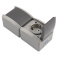 Блок вертикальный 2 розетки INDUSTRIAL KR-78-0616 с/з серый керамический IP54 KRANZ