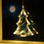 гирлянда БАХРОМА Белый теплый с насадками «Ёлки» 138 LED, IP20