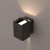 светильник  12W Белый теплый 021933 LGD-Wall-Vario-J2G-1 220V IP54  двухсторонний прямоугольный накладной серый