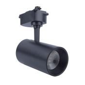 Трековый светильник однофазный 18W Белый дневной ULB-Q230 18W-4000К BLACK 35deg на шинопровод черный UL-00011821 Volpe