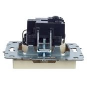 Штепсельная розетка встраиваемая IEK BRITE 16А BR-R14-16-K10 РС14-1-0-БрКр с з/к и шторками бежевый