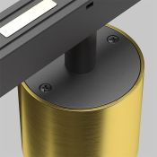 Трековый светильник  7W Белый-MIX Альфа/Alfa S Exility 50deg TR132-4-7W-DS-BS IP20 на магнитный шинопровод латунь