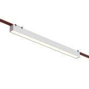 Трековый светильник  24W Белый-MIX BELTY SMART LINEAR DK5676-WH IP20 на шинопровод белый/черный