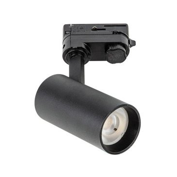 Трековый светильник трехфазный 20W Белый дневной ULB-T55-20W-4000K BLACK на шинопровод черный UL-00011202