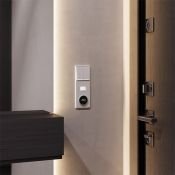 Терморегулятор электронный VOLTUM S70 с индикацией и датчиком для теплого пола серый