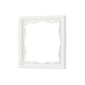 Рамка пластик 1 пост Arlight FRM-NOBE-SFPL-1-WH 054211 белый