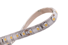 Светодиодная лента Белый теплый 3528 24V  9.6W/m 120Led/метр герм (силикон) 00-00009245 SWG3120-24-9.6-WW-65-M