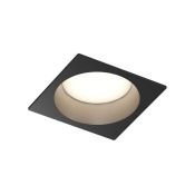 Встраиваемый светильник без лампы DENKIRS DEEP DK3104-BK GU5.3 черный квадратный IP65
