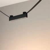 Трековый светильник   8W Белый-MIX ART-INBELT-DOTS-L210 051211 IP20 на шинопровод черный DALI