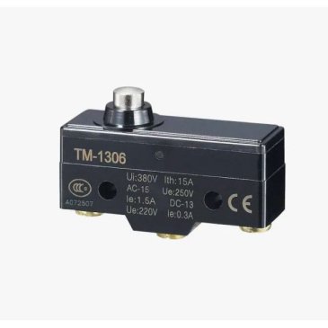 Микропереключатель TM-1306 (Z-15GD-B) 15A/250V 3c без фиксации