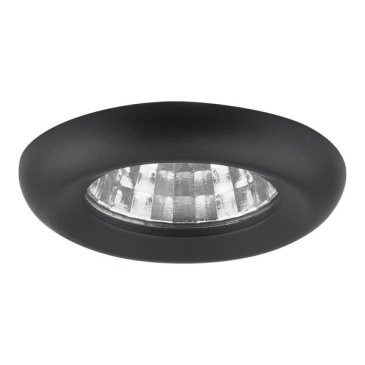 Встраиваемый светильник   1W Белый дневной 071117 MONDE LED 18G 220V IP44 круглый черный