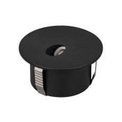 светильник  3W Белый теплый 031166 LT-GAP-R70  220V круглый встраиваемый  черный