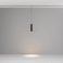Трековый светильник подвесной 12W Белый теплый TR041-2-12W3K-B Фокус/Focus Led Exility чёрный