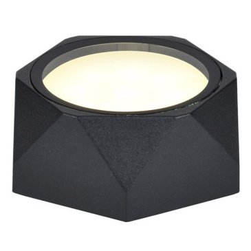 светильник IEK LIGHTING без лампы 5304 LT-UPU0-5304-GX53-1-K02 IP65 фигурный накладной черный