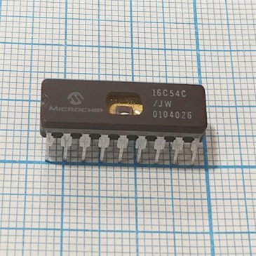 микросхема PIC16C54C/JW