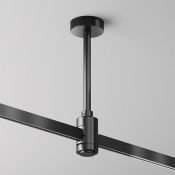 Крепление потолочное Короткое / Short одинарное 138мм Flarity TRA156C-SL1-B чёрный