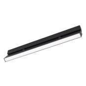 Магнитный трековый светильник 12W Белый дневной MAG-FLAT-FOLD-25-S400 100deg  24V на магнитный шинопровод черный 034237