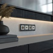 ТВ-розетка встраиваемая оконечная  WERKEL W1283004 дымчатый
