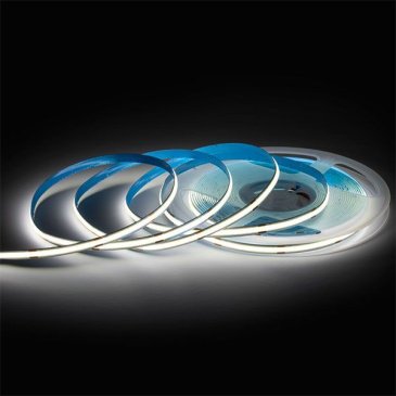 Светодиодная лента Белый дневной COB 24V 15W/m 560Led/метр 00-484 PRO 8мм IP20 10м