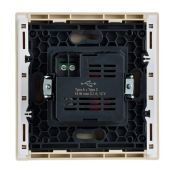 Розетка встраиваемая USB IEK FORTE&PIANO A+C 18Вт FP-U22-018-K10 FP451 ваниль