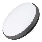 светильник  30W Белый дневной 032425 LGD-GIRO-R300 220V IP54 круглый накладной серый