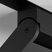 Трековый светильник 10W Белый теплый TR077-2-10W3K-B Точки / Points Rot Gravity 3000K чёрный