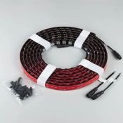 Светодиодная лента Белый 2835 24V 21W/m 42Led/метр 049299 FLT-PS-A42-BLACK-23mm черная плата 15deg 6000K IP67