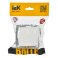 Штепсельная розетка встраиваемая IEK BRITE 16А BR-R16-16-44-K01 РСбш10-3-44-БрБ с з/к и шторками с крышкой белый IP44