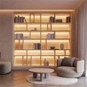 Светодиодная лента Белый теплый 2835 24V 24W/m 240Led/метр 059181 FC-A240-10mm CX1 (резка 1 светодиод) 2400K