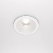 Встраиваемый светильник  12W Белый дневной DL034-L12W4K-W Зум/Zoom 60deg 230V IP65 круглый белый