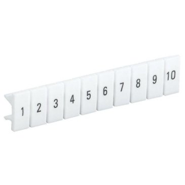 Маркеры для КПИ-2,5мм2 с нумерацией №№ 1-10 YZN11M-002-K00-10 IEK