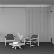 Трековый светильник гибкий 100W Белый теплый Гибкий/Flex Elasity 120deg TR160-1-100W3K-10B на шинопровод черный