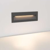 светильник  8W Белый теплый 029964 LTD-TRAIL-S226x76 220V прямоугольный  встраиваемый серый
